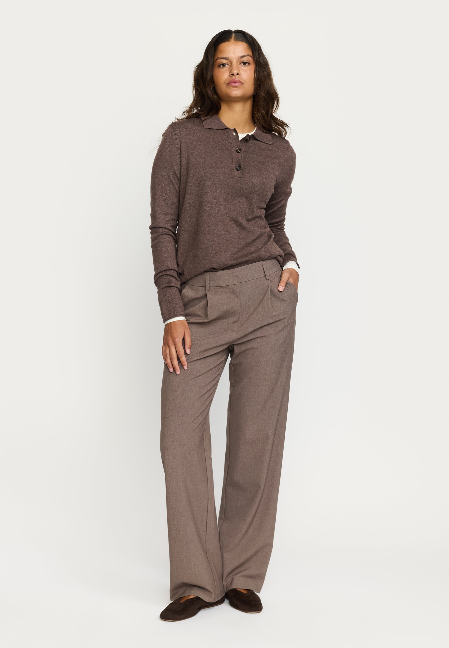 SRVilja midwaist loose pant GRS